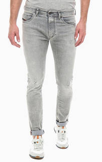 Зауженные джинсы с принтом Diesel