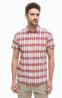 Рубашка в клетку с короткими рукавами Wrangler