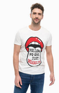 Хлопковая футболка с короткими рукавами Wrangler