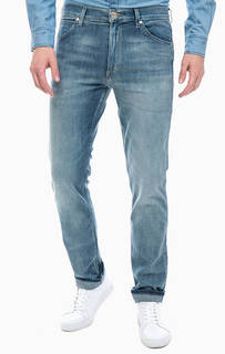 Синие джинсы с заломами Wrangler