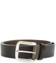 Коричневый ремень из натуральной кожи Mustang