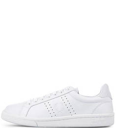 Белые кеды из натуральной кожи Fred Perry