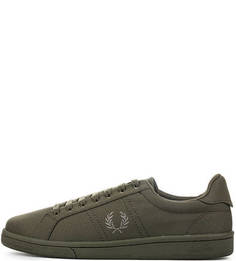 Летние кеды цвета хаки Fred Perry