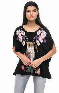 Футболка оверсайз с короткими рукавами Desigual