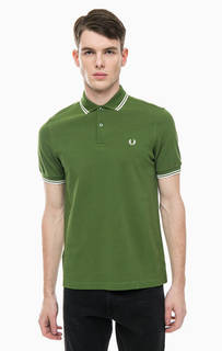 Футболка поло из хлопка с короткими рукавами Fred Perry
