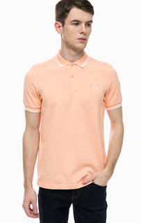 Футболка поло из хлопка с короткими рукавами Fred Perry