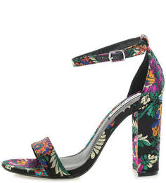Текстильные босоножки с цветочным принтом Steve Madden