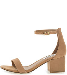 Босоножки из нубука на низком каблуке Steve Madden