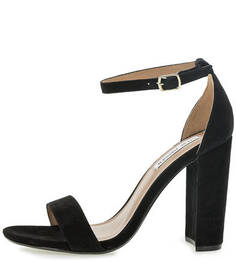 Замшевые босоножки на устойчивом каблуке Steve Madden