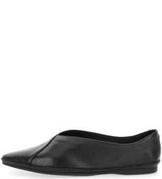 Черные туфли из натуральной кожи Vagabond