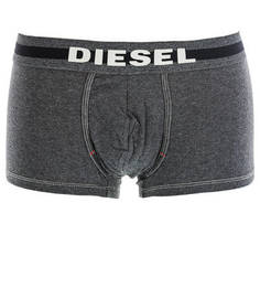 Серые трусы-боксеры из хлопка Diesel