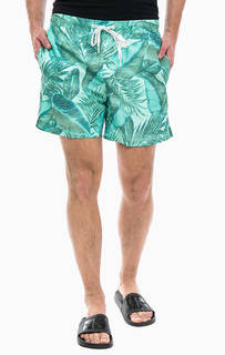 Купальные шорты с тропическим принтом Calvin Klein