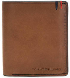 Кожаное портмоне коричневого цвета Tommy Hilfiger