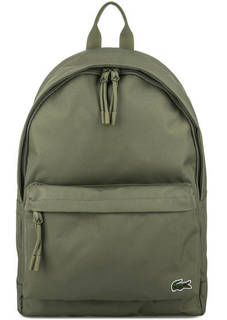 Текстильный рюкзак с одним отделом Lacoste