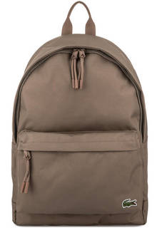 Текстильный рюкзак с одним отделом Lacoste