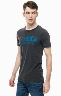 Хлопковая футболка с принтом Jack & Jones