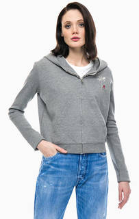 Серая толстовка с капюшоном Replay