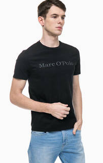 Хлопковая футболка с принтом Marc Opolo