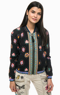 Легкая двусторонняя куртка на молнии Desigual