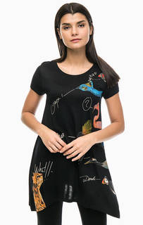 Туника-футболка с принтом Desigual