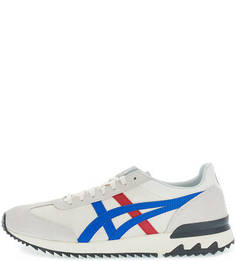 Текстильные кроссовки с замшевыми вставками Onitsuka Tiger