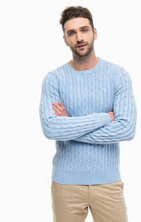 Однотонный хлопковый джемпер Gant