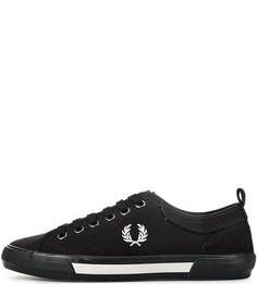 Текстильные кеды на шнуровке Fred Perry
