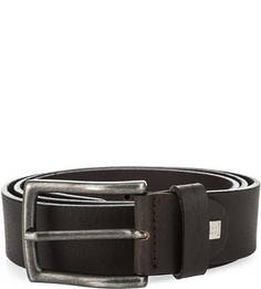 Кожаный ремень коричневого цвета Sergio Belotti