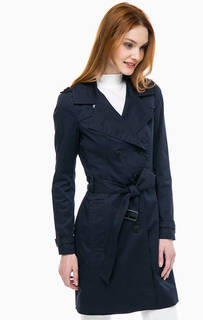 Синий двубортный тренчкот Drykorn