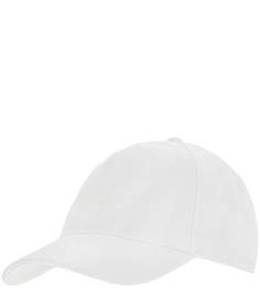 Хлопковая бейсболка с логотипом бренда Emporio Armani