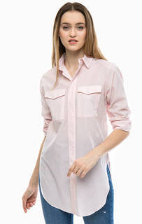 Туника-рубашка розового цвета G Star RAW