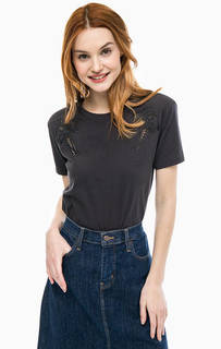 Серая хлопковая футболка Alicia Tee Levis®