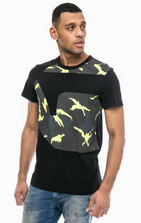 Хлопковая футболка с принтом G Star RAW