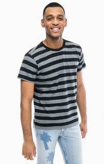 Серая футболка в полоску SS Mighty Tee II Levis®