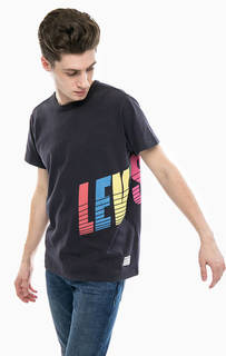 Хлопковая футболка с короткими рукавами Levis®