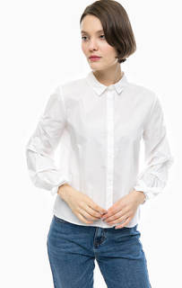 Белая хлопковая рубашка Only