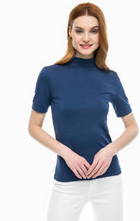 Футболка из лиоцелла с выоским воротом Drykorn