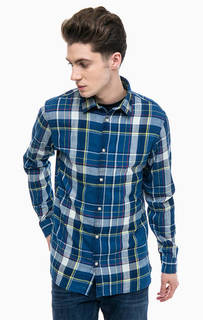 Приталенная рубашка в клетку Jack & Jones