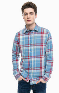 Приталенная рубашка в клетку Jack & Jones