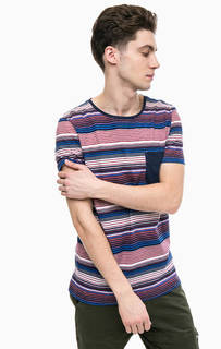 Футболка в полоску с карманом Tom Tailor Denim
