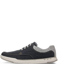 Текстильные кеды с вкладной стелькой Clarks