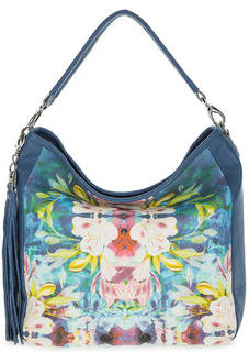 Кожаная сумка со съемной ручкой Curanni