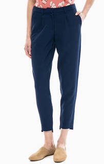 Синие зауженные брюки Ichi