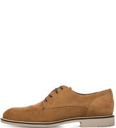 Коричневые туфли из нубука Tommy Hilfiger