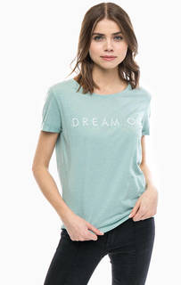 Хлопковая футболка с эффектом состаривания Ichi