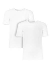 Комплект из двух белых футболок из хлопка Baldessarini
