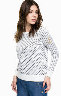 Полосатый джемпер из хлопка Pennyblack