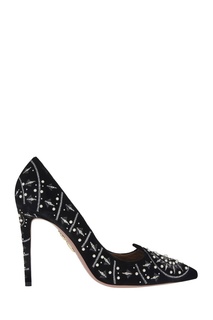 Бархатные туфли Stellar Pump 105 Aquazzura