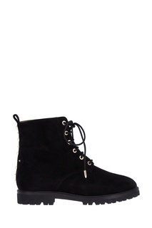 Замшевые ботинки Night Rider Bootie Flat Aquazzura