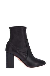 Кожаные ботильоны So Me Bootie 85 Aquazzura